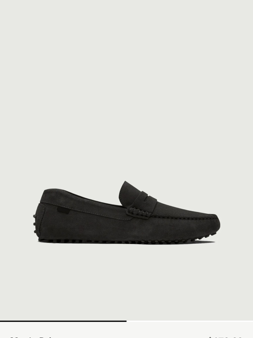 Oliver Cabell Men’s Drivers Black Suede - sold out online men’s 11/44
